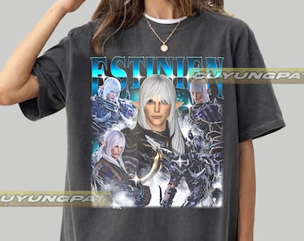 Estinien Varlineau Final Fantasy Bella+Canvas Oversized Unisex Vintage  Comfort Colors T-Shirt,  ID