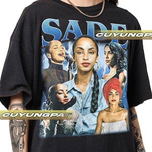 Sade singer Vintage T-Shirt, Gift For Woman and Man Unisex T-Shirt CYP3.5
