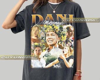 Dani Midsommar Movie Vintage  Comfort Colors T-Shirt, Bella+Canvas Oversized Unisex T-Shirt FD