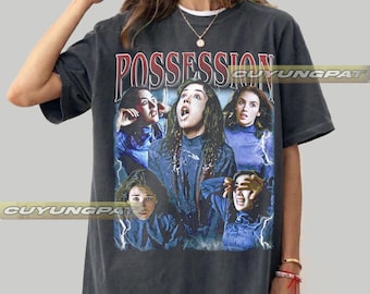 Camiseta extragrande Bella+Canvas de la película de terror Possession de 1981, color Vintage Comfort Colors FD