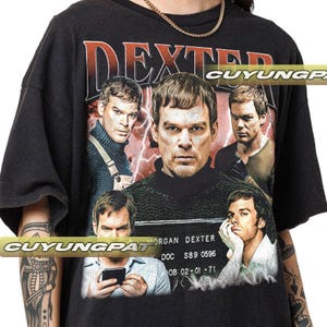 Dexter Tv Series Vintage T-Shirt, Gift For Woman and Man Unisex T-Shirt CYP3.5