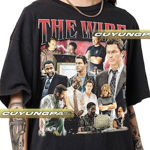 The Wire Series American crime drama television series Vintage T-Shirt, Gift For Woman and Man Unisex T-Shirt CYP3.5