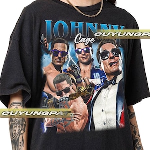 Johnny Cage Mortal Kombat Vintage T-Shirt, Gift For Woman and Man Unisex T-Shirt CYP3.1