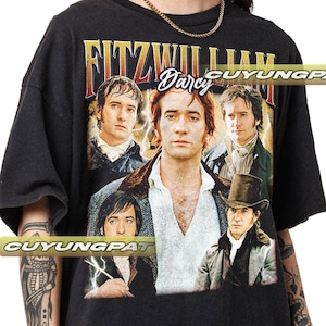 Fitzwilliam Darcy The Jane Austen  Vintage T-Shirt, Gift For Woman and Man Unisex T-Shirt CYP3.5