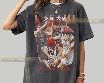 Kuroko no Basuke Vintage T-Shirt, Taiga Kagami Anime Tee