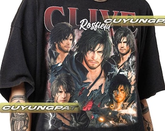 Clive Rosfield Final Fantasy Vintage T-Shirt, Gift For Woman and Man Unisex T-Shirt CYP3.3