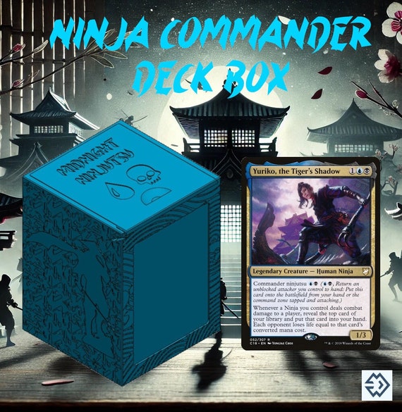 STL Files - Deck Box 100 Cards - Magic the Gathering TCG STL Files - Deck Box 100 Cards - Magic the Gathering TCG