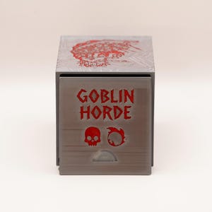 Great Goblin Deck Box | 100+ Sleeved Cards | MTG Commander Storage image 9