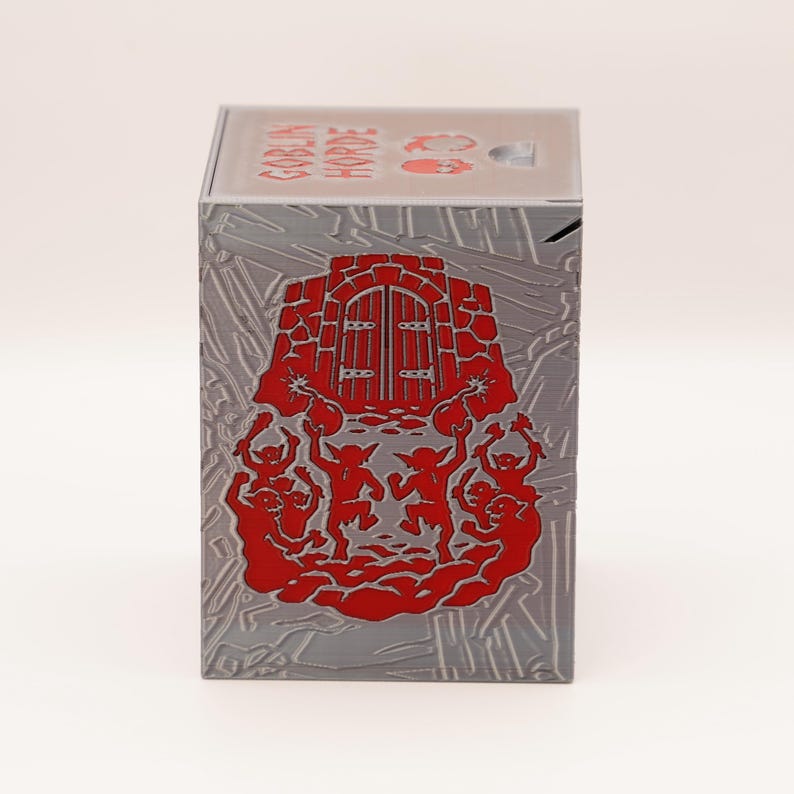 Great Goblin Deck Box | 100+ Sleeved Cards | MTG Commander Storage image 6