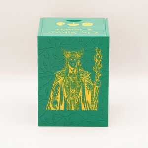 Elven King Deck Box | 100+ Sleeved Cards | MTG Commander Storage image 8