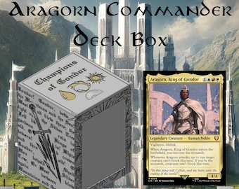 aragorn king of gondor mtg commander deck Aragorn, Gondor: Monarch lifelink When Aragorn MTG Aragorn, King Of Gondor