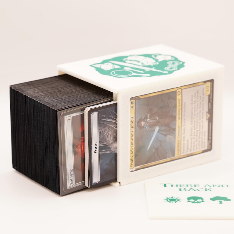 Hobbit Shire Deck Box | 100+ Sleeved Cards | MTG Commander Storage image 4