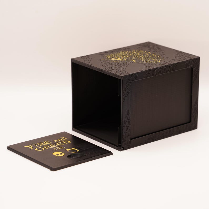 Smaug Hoard Deck Box | 100+ Sleeved Cards | MTG Commander Storage image 5