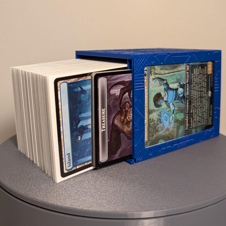 Alex Simic Storage Master Zimone Jump Scare Box | 100+ Sleeved Cards | Simic Mathematical Design ...