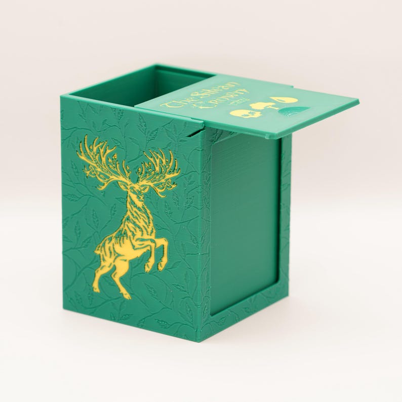 Elven King Deck Box | 100+ Sleeved Cards | MTG Commander Storage image 3
