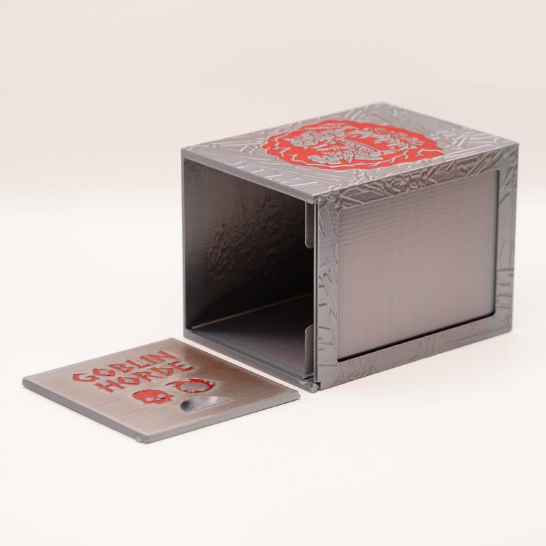 Great Goblin Deck Box | 100+ Sleeved Cards | MTG Commander Storage image 5