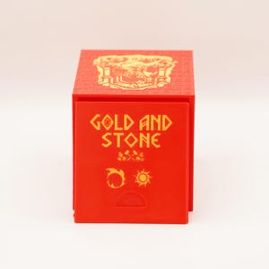 Dwarven Halls Deck Box | 100+ Sleeved Cards | MTG Commander Storage image 9