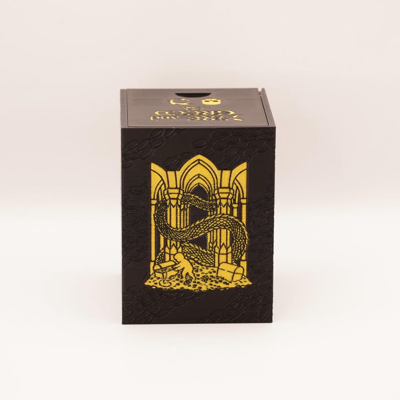 Smaug Hoard Deck Box | 100+ Sleeved Cards | MTG Commander Storage image 8