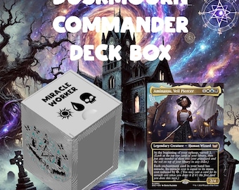 STL FILE ONLY | Aminatou Deck Box | 3D Printer Model | Duskmourn | Digital Download