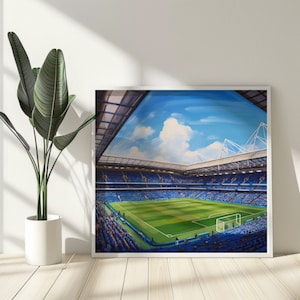 Chelsea - Stamford Bridge - Contemporary Art Print Poster