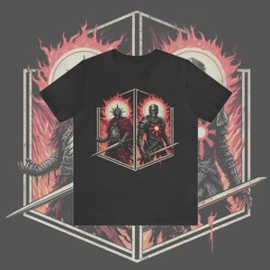 Ashen Knight/Chosen Undead Inspired T-Shirt - Dark Souls Gaming Merch