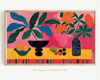 Frame TV Vintage Mexican Mural Digital Download, Mexico Tv Colorful Art, Hispanic Heritage Arte Cinco De Mayo Samsung Frame Tv Art