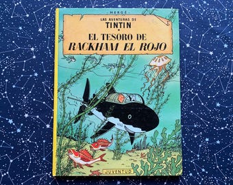 Tintin - El Tesoro del Rackham El Rojo - Spanish language edition