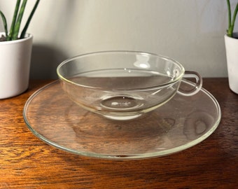 Jenaer Glas Wagenfeld Edition Cup and Saucer