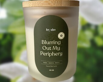 Blurring Out My Periphery | Handmade Scented Candle (Taylor's Version)