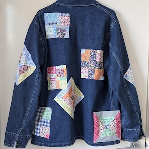 ジャケット・アウター 70's patchwork denim higanTokyo Penny Lane Coat 70s Patchwork Denim AFGHAN COAT! 70s Style