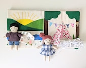 DIY Fabric Doll and Adventure Book Sewing Pattern: Beginner-Friendly (PDF Pattern)