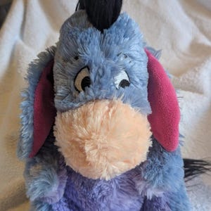 Disney Eeyore Beanie Plush 7.5&quot; Disney Store Exclusive