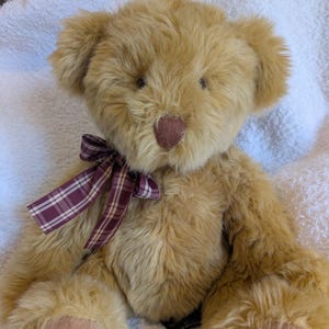 Russ Berrie Aiden Teddy Bear.  10&quot; Plush