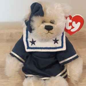 Ty Breezy the Bear Attic Treasures Collection.  Vintage 1993.  Retired. Collectors Item