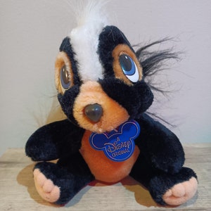 Disney&#39;s Bambi Flower Skunk 6-inch Soft Plush Toy - Official Character Store Collectible