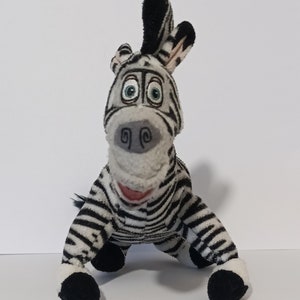 Ty Marty the Zebra Beanie Baby: Collectible Plush Toy from Madagascar Collection