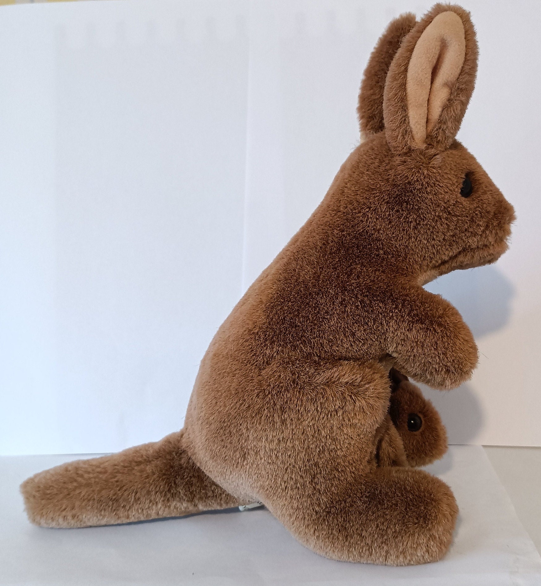 Australische koalafamilie. Knuffelset kangoeroe met Joey - 25 cm  Knuffelsouvenirs. Vintage speelgoed. - Etsy België, image size:1749x1895