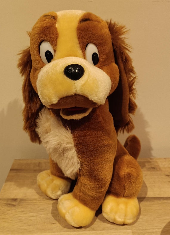 ディズニーのわんわん物語ぬいぐるみ - ヴィンテージ 12.5インチ