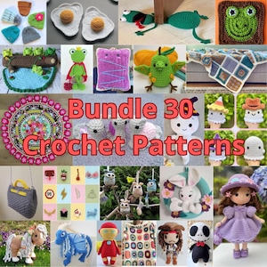 Bundle 30 PDF Crochet Pattern