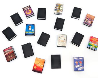 Miniature Book Magnets: DIY 3D-Printed Blanks with Free Template