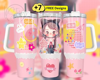 Motivational Tumbler 40 oz Wrap Png Design, 40oz Affirmation Tumbler Wrap Design, Self Care Tumbler 40 oz Sublimation Tumbler