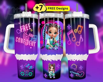 Affirmation Tumbler 40 oz Wrap Png Design, 40oz Motivational Tumbler Wrap Design, Self Care Tumbler 40 oz Sublimation Tumbler