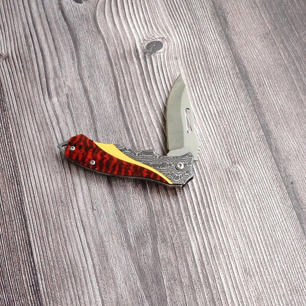 Personalized Knife Engraved Pocket Knife for Groomsmen,Boyfriend Gift,Husband Gift