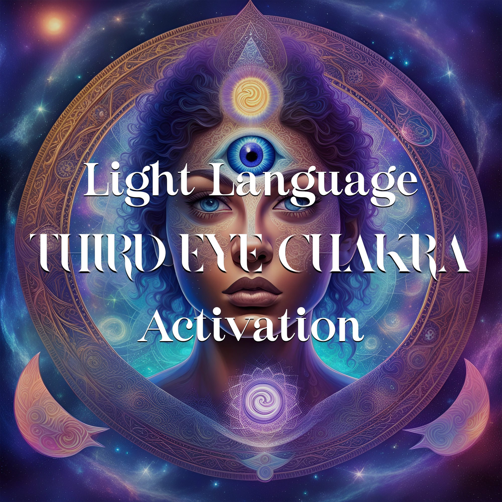 Third Eye Chakra Light Language Activation, Light Codes MP3, Audio ...