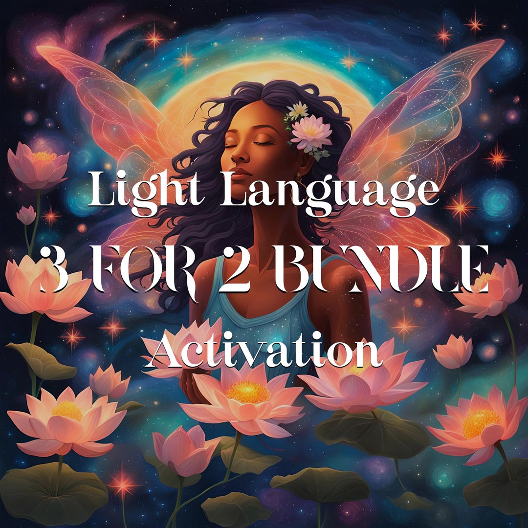 3 for 2 Bundle Light Language Activation, Light Codes MP3, Audio ...