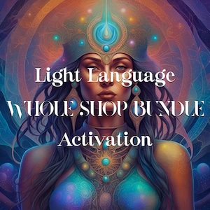 Whole Shop Bundle Light Language Activation, Light Codes MP3, Audio Transmission