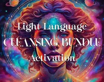 Energy Cleansing Bundle Light Language Activation, Light Codes MP3, Audio Transmission
