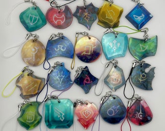 FFXIV soul crystals job 1.5" charms