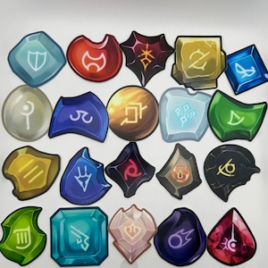 FFXIV soul crystals job 2&quot; stickers