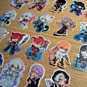 FFXIV NPC 2.5&quot; stickers
